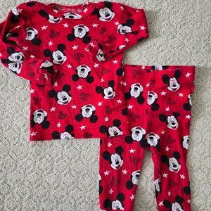 Mickey Mouse 2-piece Pajama Set